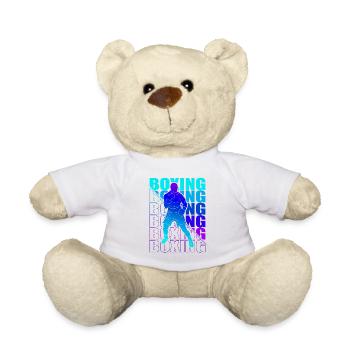 Boxen Martial Arts Boxing Box Club Boxer - Teddy - Weiß - Vorne