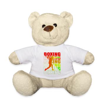 Boxen Arts Martiaux Boxe Boxe Club Boxer - Nounours - blanc - Devant