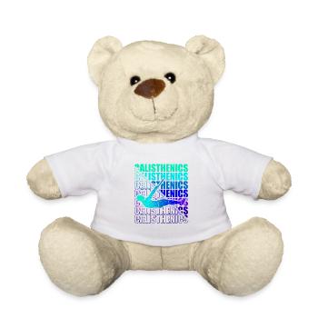 Motocross Enduro Motorrad Freestyle Extrem Sport - Teddy - Weiß - Vorne