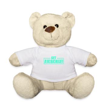 Tenue de vélo vintage, vélo urbain freestyle BMX - Nounours - blanc - Devant