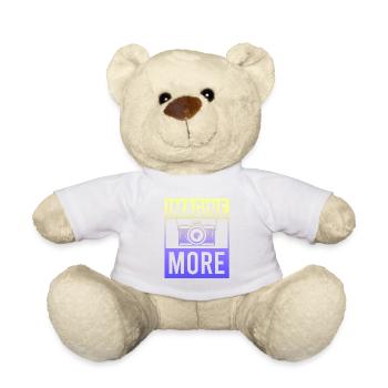 Photography Photo Photographer Photographers! Photographers - Teddy Bear - white - Front