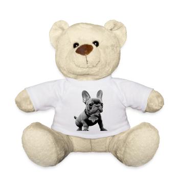 Chiens Chien Bouledogue Français Dog Propriétaire - Nounours - blanc - Devant