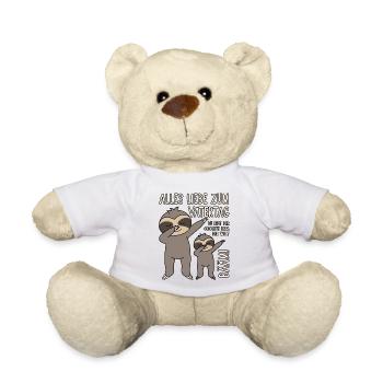 Coolster Papa der Welt - Alles Liebe zum Vatertag - Teddy - Weiß - Vorne