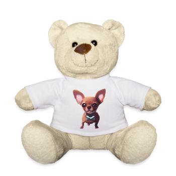 Chiens Chihuahua Chien Chihuahua Chihuahua Puppy Dog Propriétaires - Nounours - blanc - Devant