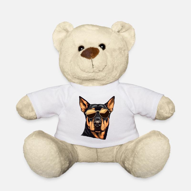 Rottweiler Cool - Teddy - Weiß