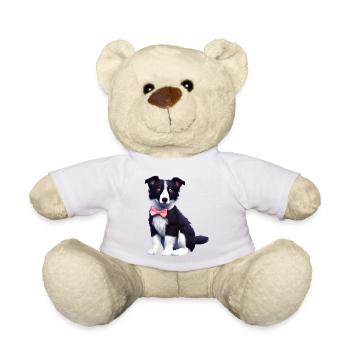 Border Collie Hundehalter Hunde Hundeliebhaber - Teddy - Weiß - Vorne