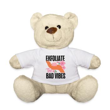 Cute Licensed Esthetician Skincare - Teddy - Weiß - Vorne