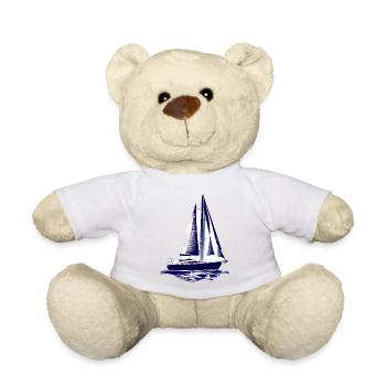 voilier voilier voilier voilier voilier voilier - Nounours - blanc - Devant