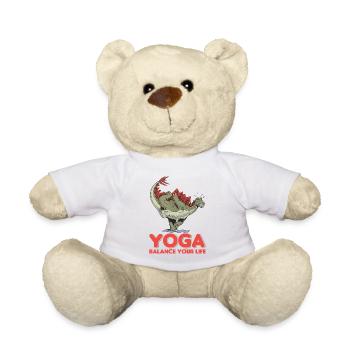 Yogi Yogini Gesundheits Meditation Outfits Girls - Teddy - Weiß - Vorne