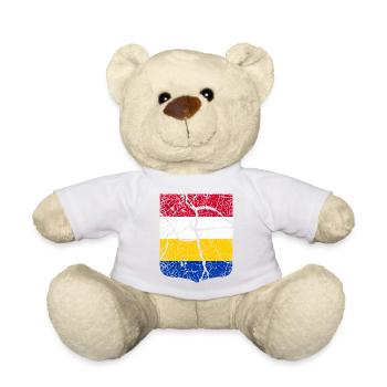 Armoiries de Renkum - Nounours - blanc - Devant