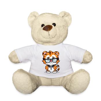 Polko le tigre - Nounours - blanc - Devant