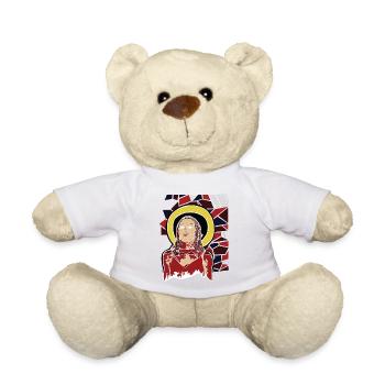 Supernatural horror - Teddy Bear - white - Front