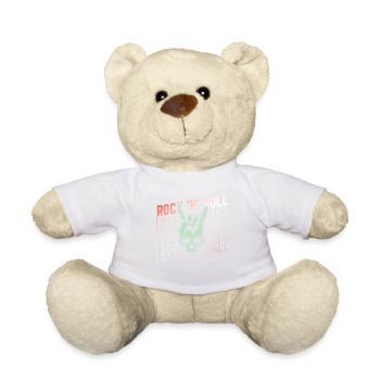 Rock 'n' Roll Music, Dancing, Concert, Festival - Teddy Bear - white - Front
