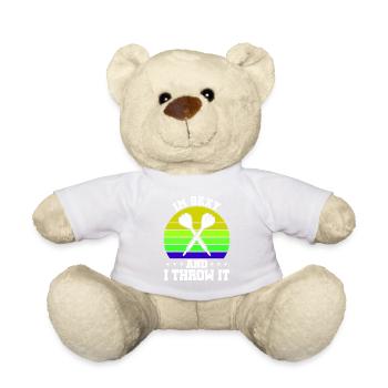Club de sport de fléchettes, jeu de fléchettes, fléchettes de sport Pfeil - Nounours - blanc - Devant