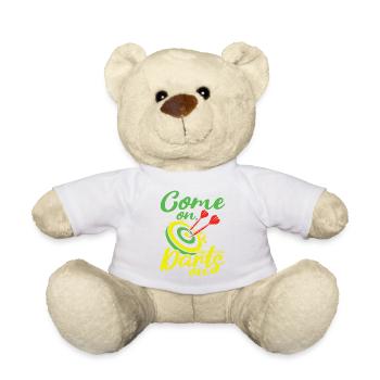 Club de sport de fléchettes, jeu de fléchettes, fléchettes de sport Pfeil - Nounours - blanc - Devant