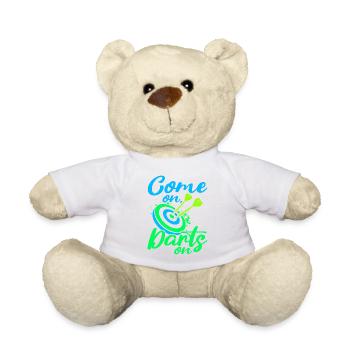 Club de sport de fléchettes, jeu de fléchettes, fléchettes de sport Pfeil - Nounours - blanc - Devant