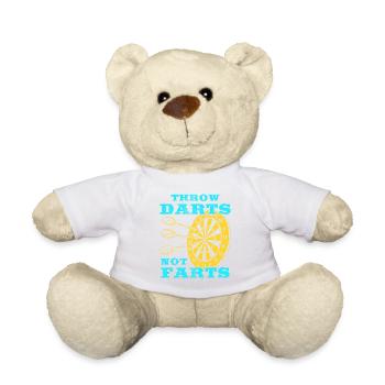 Club de sport de fléchettes, jeu de fléchettes, fléchettes de sport Pfeil - Nounours - blanc - Devant