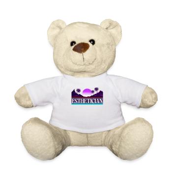 Soins de la peau d’esthéticienne agréée mignonne - Nounours - blanc - Devant