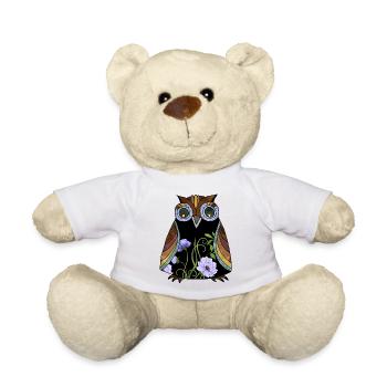 Eulenvogel - Teddy - Weiß - Vorne