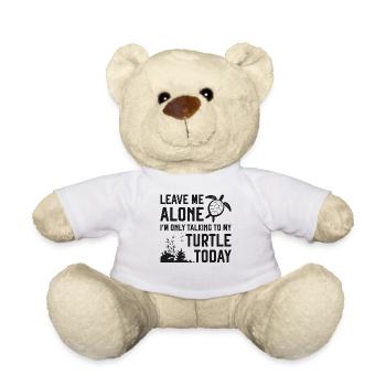 Tortue de mer Laissez-moi tranquille - Nounours - blanc - Devant