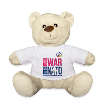NEIN ZUM KRIEG, NEIN ZUR NATO V3 | SCHLECHTE FÜHRUNG - Teddy - Weiß - Vorne