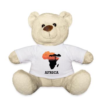Map Africa - Nounours - blanc - Devant