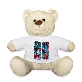 art digitalart graphicdesign vector art graphics - Teddy Bear - white - Front