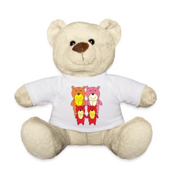 bären family - Teddy - Weiß - Vorne