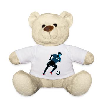 fussball - Teddy - Weiß - Vorne