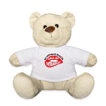 Féministe Ma saison préférée Automne - Nounours - blanc - Devant