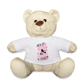 Les hommes féministes de qualité n’ont pas peur - Nounours - blanc - Devant