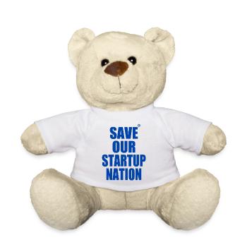save our startup nation - Nounours - blanc - Devant