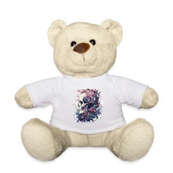 Totenkopf - Teddy - Weiß - Vorne