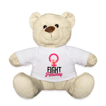 Feminist Fight Patriarchy - Teddy - Weiß - Vorne