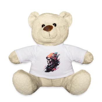 Totenkopf - Teddy - Weiß - Vorne