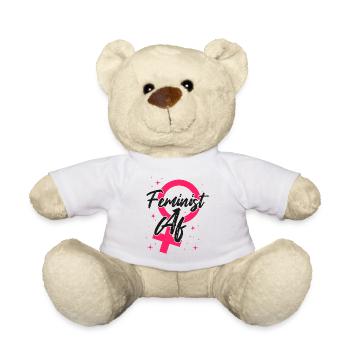 Feminist Feminist Af - Teddy - Weiß - Vorne