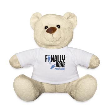 Happy Divorce Party Finally Done - Teddy - Weiß - Vorne