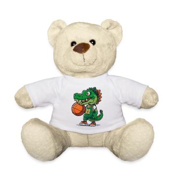 Krokodil-Hof - Teddy - Weiß - Vorne