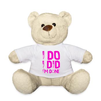 Happy Divorce Party I Do I Did I'm - Teddy - Weiß - Vorne