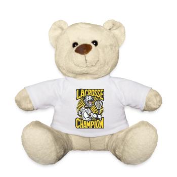 Lacrosse Champion Lax Spieler Trainer Sport - Teddy - Weiß - Vorne