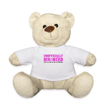 Happy Divorce Party Unofficially - Teddy - Weiß - Vorne