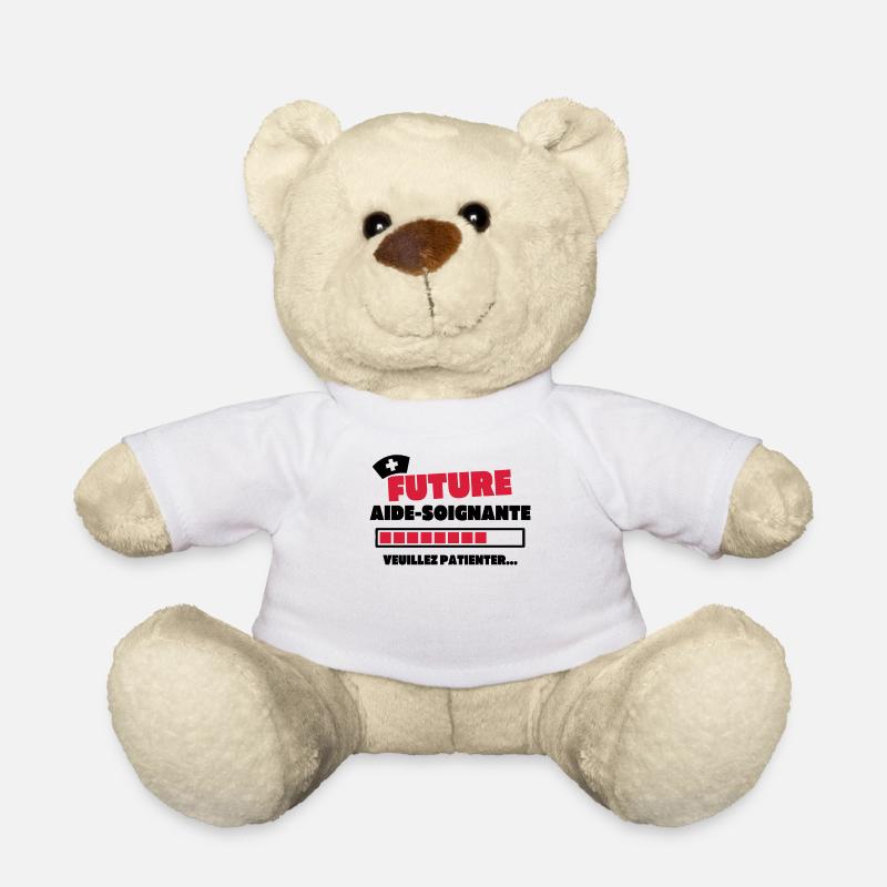 Future aide soignante - Nounours - blanc