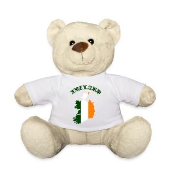 Pays de l’Irlande - Nounours - blanc - Devant
