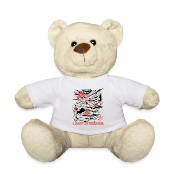I NEED TO UNRAVEL, HALLOWEEN COSTUME - Teddy Bear - white - Front