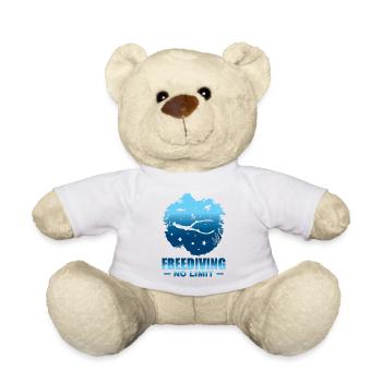 Tauchen, Apnoetauchen, Apnoe No Limit Freediving - Teddy - Weiß - Vorne
