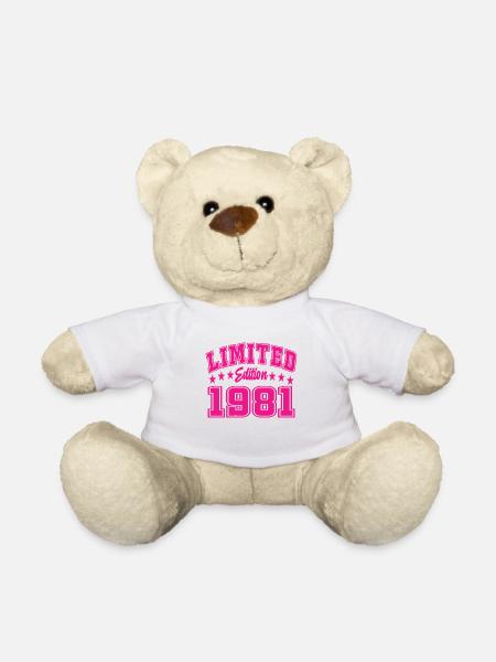 Limited Edition 1981 - Teddy - Weiß