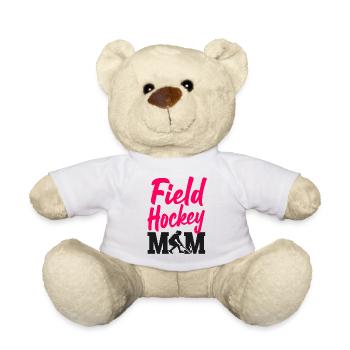Maman de hockey sur gazon Maman de hockey sur gazon - Nounours - blanc - Devant
