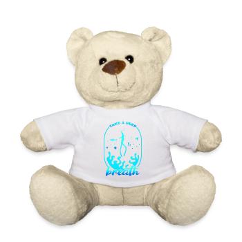 Plongée, Apnée, Apnée No Limit Apnée - Nounours - blanc - Devant