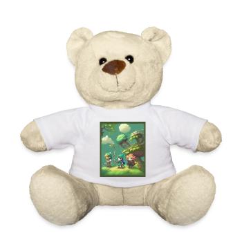 Une vie imaginaire - Nounours - blanc - Devant