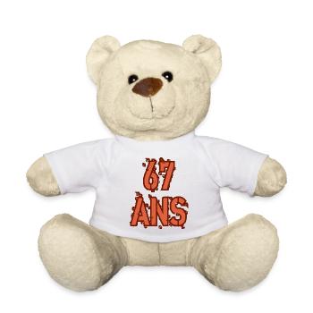 67 ANS - Nounours - blanc - Devant